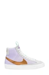 Nike Kids' Blazer Mid '77 Se Sneaker In Grape/ Metallic Copper