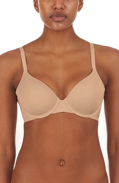Dkny Smoothing Essential T-shirt Bra In Cashmere