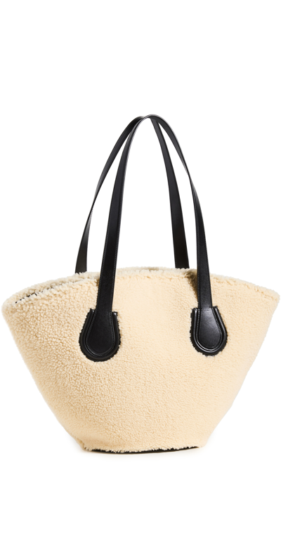 Mark Cross Arc Shearling Tote