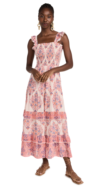 Bell Christine Maxi Dress In Pink Multi