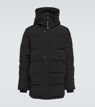 Canada Goose Carson Padded Parka Coat In Black