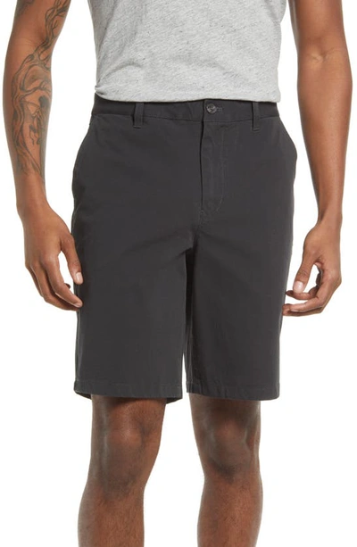 Bonobos Stretch Washed Chino Shorts In Faded Black