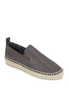 VINCE Robin Leather Espadrilles,0400093648769