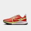 Nike Women's React Pegasus Trail 4 Trail Running Shoes In Mantra Orange/ghost Green/enamel Green/bicoastal/bright Crimson