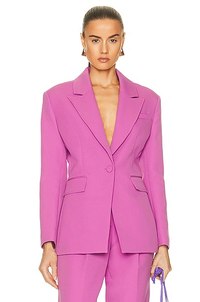 Aknvas Taylor Blazer In Orchid