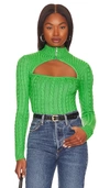 SUPERDOWN TANYA CUT OUT SWEATER