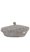 RUSLAN BAGINSKIY HOUNDSTOOTH BERET