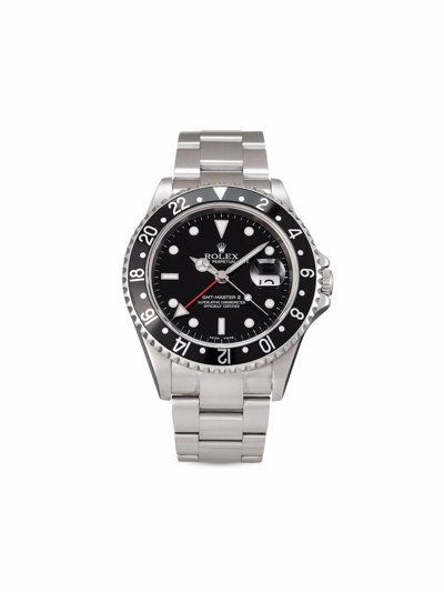 Pre-owned Rolex 2006  Gmt-master Ii 40mm In Black