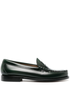 G.h. Bass & Co. Green Larson Penny Loafers In Green