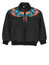 MARCELO BURLON COUNTY OF MILAN WINGS-PRINT PADDED JACKET