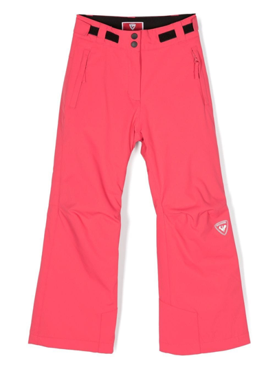 Rossignol Kids' Straight-leg Ski Trousers In Pink