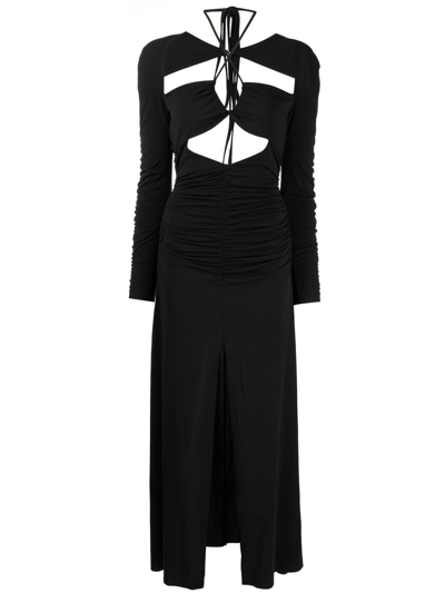 Bec & Bridge Adaline Cutout Maxi Dress In Black