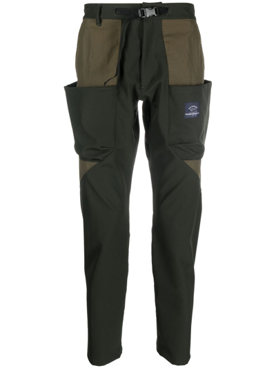 Paul & Shark Save The Sea Tapered Trousers In Green