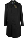 MACKINTOSH LONG-SLEEVE BUTTON-UP TRENCH COAT