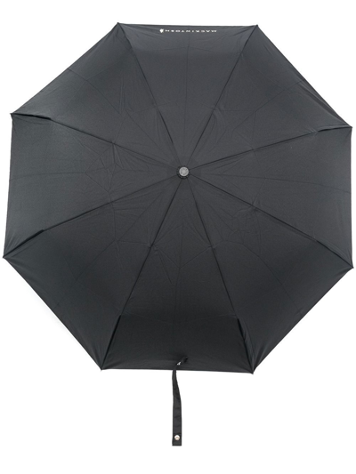 Mackintosh Logo-print Umbrella In Black