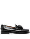 Sebago Tassel-trim Leather Loafers In Brown