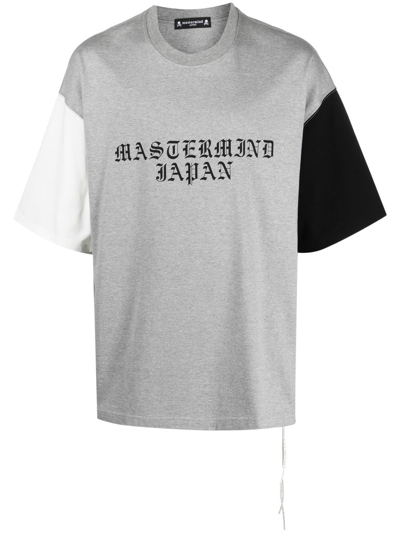 Mastermind Japan Skull Logo-print T-shirt In Grey