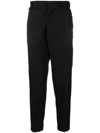 LOW BRAND MID-RISE STRAIGHT-LEG TROUSERS