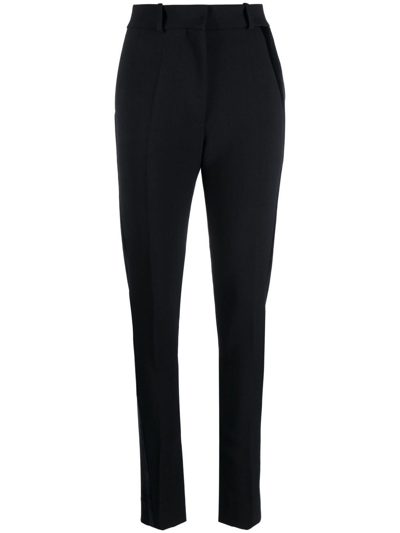 Victoria Beckham Straight-leg Tailored Trousers In Black
