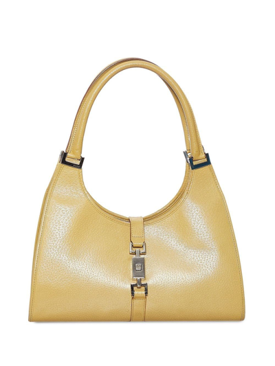Pre-owned Gucci Jackie Shoulder Bag In Yellow