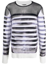 Y/PROJECT X JEAN PAUL GAULTIER STRIPED JUMPER