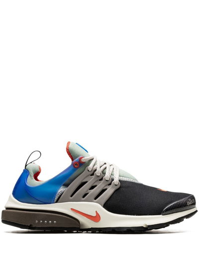 Nike Air Presto Prm Sneaker In Black/ Orange/ Sage/ Blue