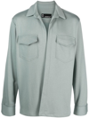 STYLAND X NOTRAINPROOF OPEN-FRONT COTTON SHIRT JACKET