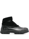 Diemme Anatra B-ball Black Suede, Black Sole In Black