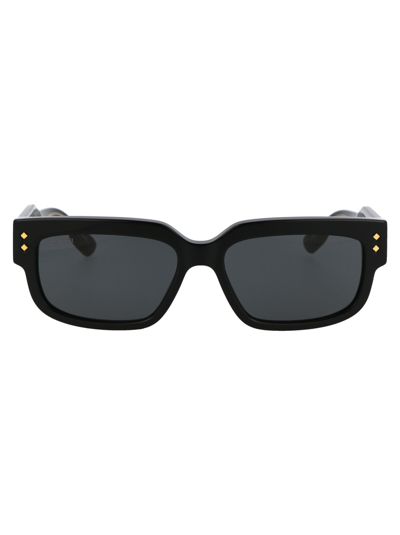 Gucci Gg1218s Sunglasses In 001 Black Black Grey