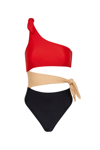 Rebecca Vallance Alvaro Cut-out One-piece