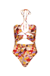Rebecca Vallance -  Santiago Keyhole One Piece  - Size L