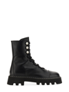 Nicholas Kirkwood Amphibious Combat "pearlogy" In Nero