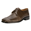 Libertyzeno Casanova Leather Oxford Style Dress Shoes In Brown
