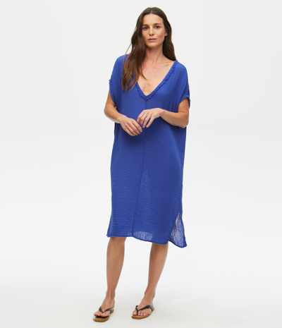 Michael Stars Louie Dress In Blue