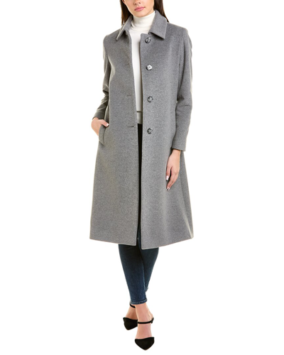 Cinzia Rocca Icons Wool & Cashmere-blend Coat In Grey | ModeSens