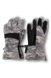 Andy & Evan Kids' Zip Gloves In Camo