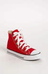 Converse Kids' Chuck Taylor® All Star® High Top Sneaker In Red