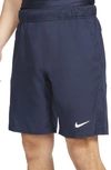 Nike Men's Court Dri-fit Victory 9" Tennis Shorts In Blue