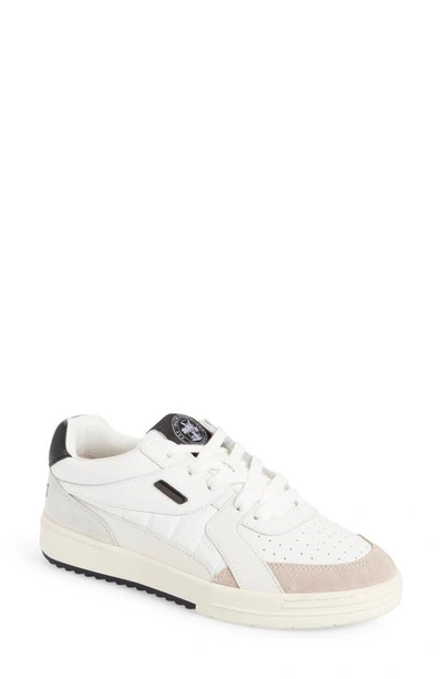 Palm Angels Panelled-design Low-top Sneakers In White