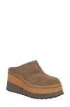Naked Feet Coach Wedge Mule In Multi