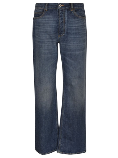 BOTTEGA VENETA BOTTEGA VENETA HIGH RISE STRAIGHT DENIM PANTS