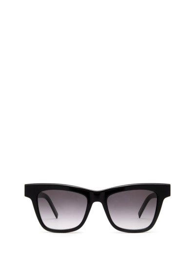 Saint Laurent Eyewear Square Frame Sunglasses In Black