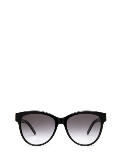 Saint Laurent Eyewear Cat In Black