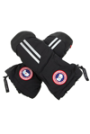 CANADA GOOSE CANADA GOOSE LOGO PATCH DRAWSTRING PADDED GLOVES