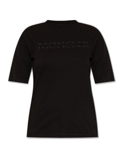 Moncler Logo In Black