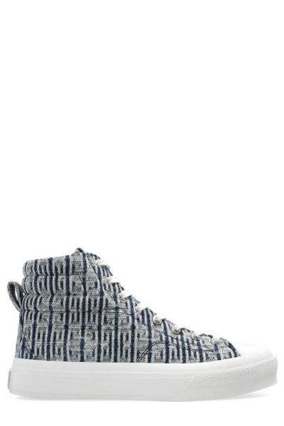 Givenchy Blue 4g City High-top Sneakers