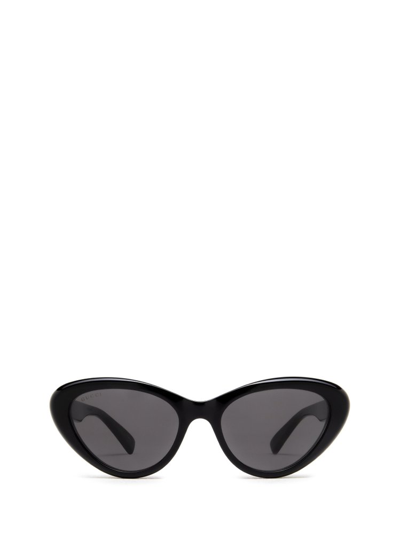 Gucci Eyewear Cat In Black