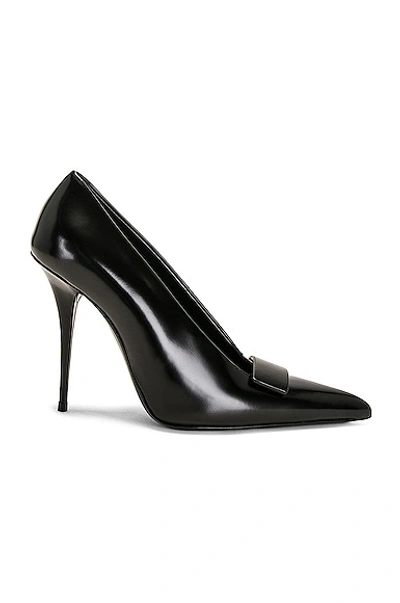 Saint Laurent Kayla 110 Heels In Nero