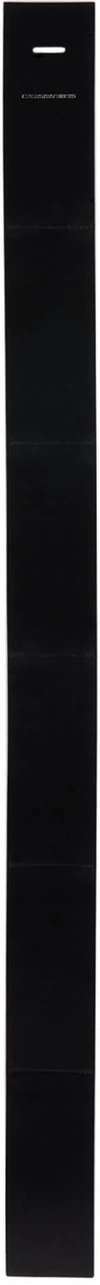 Kvadrat/raf Simons Black Leather Strap In 1880 Black
