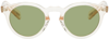 OLIVER PEOPLES YELLOW MARTINEAUX SUNGLASSES